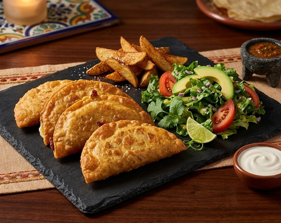 Quesadillas Fritas Crujientes